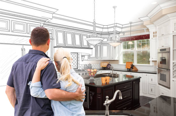 Professional Kitchen Remodeling technician working in Arlington, OH